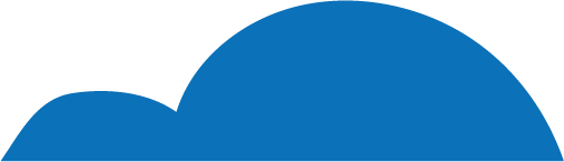 Abstract dark blue clouds, two humps