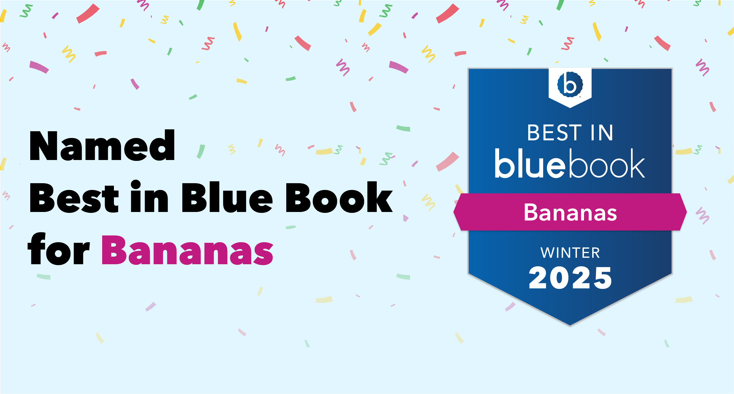 Best in Blue Book - Bananas 2025
