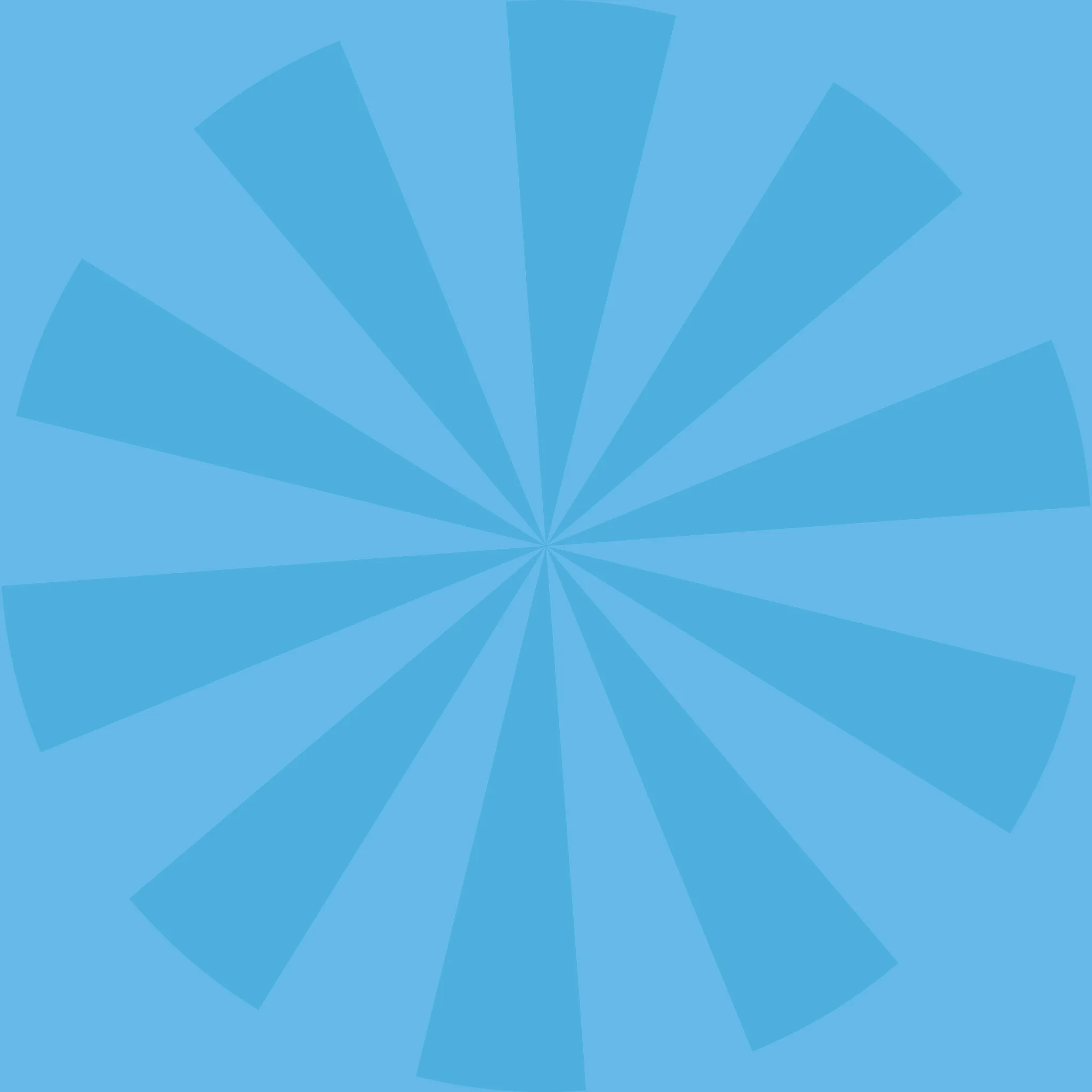 Circle with radial rays emanating from center.